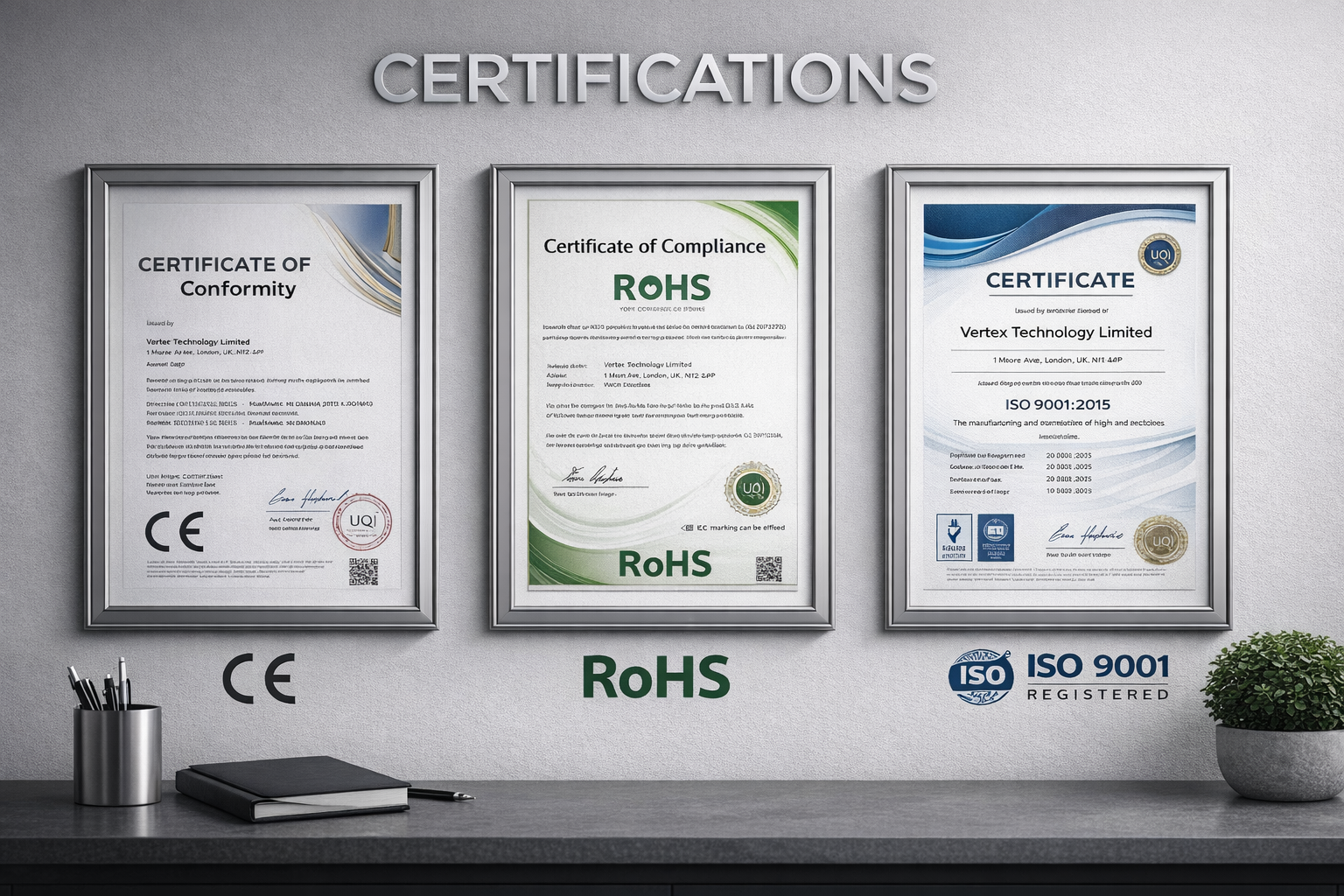 Certifications